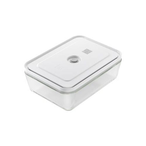 Zwilling - Boã®Te Sous Vide Rã©Frigã©Rateur Verre Rectangulaire  - Blanc