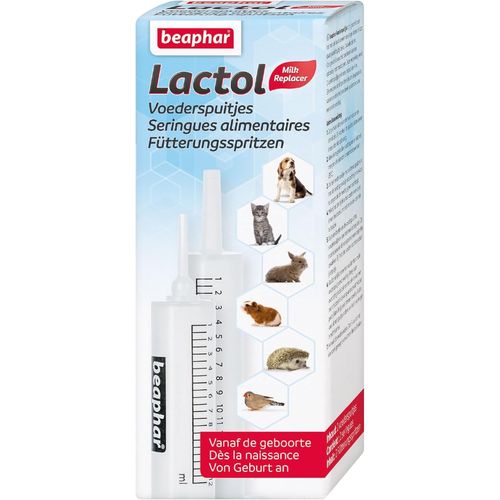ChenQuanSarl-Lactol Seringues Alimentaires Pour Nourrir Les Nouveau-Nés/Animaux En Croissance Convient Aux Animaux Malades Ou Convalescence Pratique Et Facile À Util r X2 De 14 Ml , 2 Unité (Lot 1)