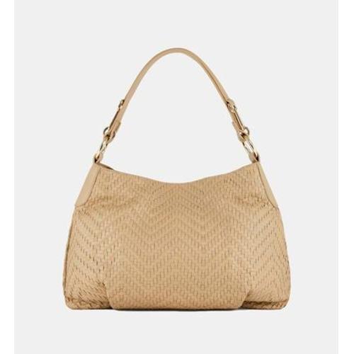 Le Tanneur - Sac Hobo grand modèle Néo Vicky - Beige