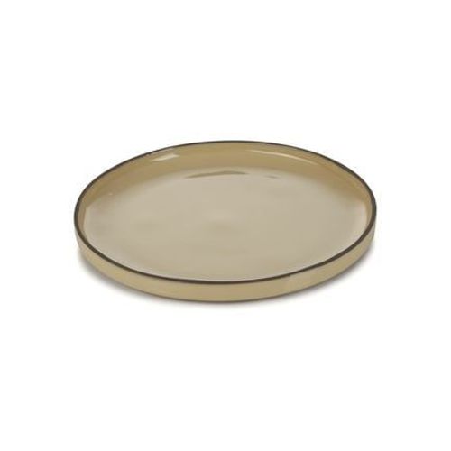 Revol - Assiette Plate Caractère Céramique Muscade Ø21 Cm - Beige