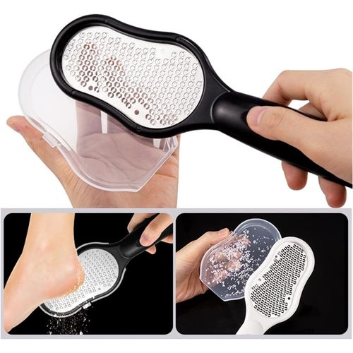 Ytseazn-Lime À Pied,Lime Pieds À Double Face Pour Enlever La Peau Morte Râpe Pieds Outils De Pédicure Retire La Corne Et Les Durillons-Acier Inoxydable(23x6.5 Cm)(23x6.5 Cm(Lot De 1)) 