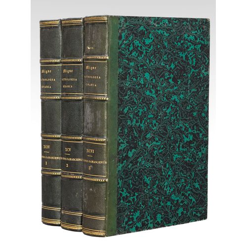 Sancti Patris Nostri Joannis Damasceni, Monachi, Et Presbyteri Hierosolymitani, Opera Omnia Quae Exstant (3 Tomes - Complet). Patrologiae Cursus Comp