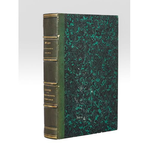 Sancti Isidori, Pelusiotae, Epistolarum Libri Quinque. Accedunt Zosimi Abbatis Alloquia (1 Tome - Complet). Patrologiae Cursus Completus. Series Grae