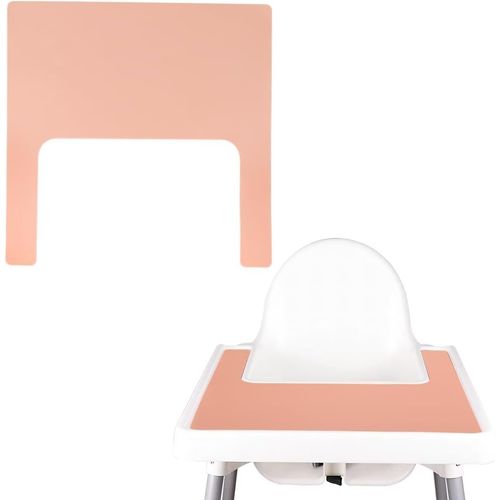 Ytseazn-Napperon De Chaise Haute En Silicone Pour Chaise Ikea Antilop,Bébé Bean Paste High Chair Plateau Finger Foods Napperon Pour Bébé,Tout-Petits