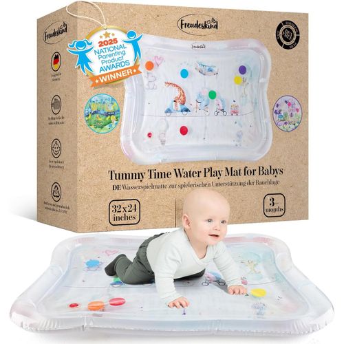 ytseazn-Tapis De Jeu D'Eau Sensoriel Xxl Pour Bébé-Sensory Tummy Time Water Mat-De Qualité Supérieure Sans Bpa-De 0 À 36 Mois-Tapis D¿Eau Gonflable Pour Bébés-Jouet Éducatif Montessori