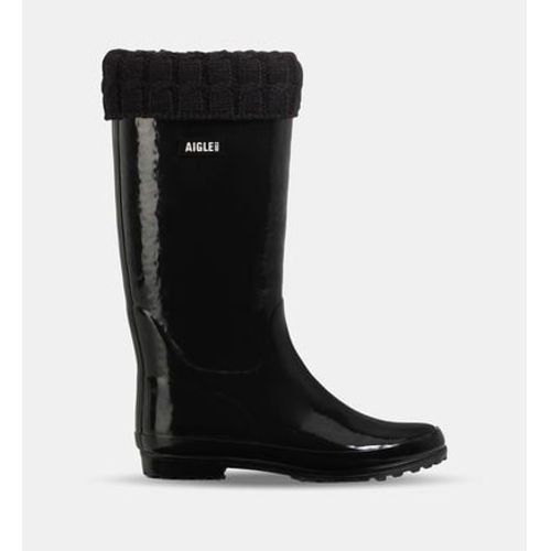 Aigle - Bottes De Pluie Eliosa Vernies - Noir - 39