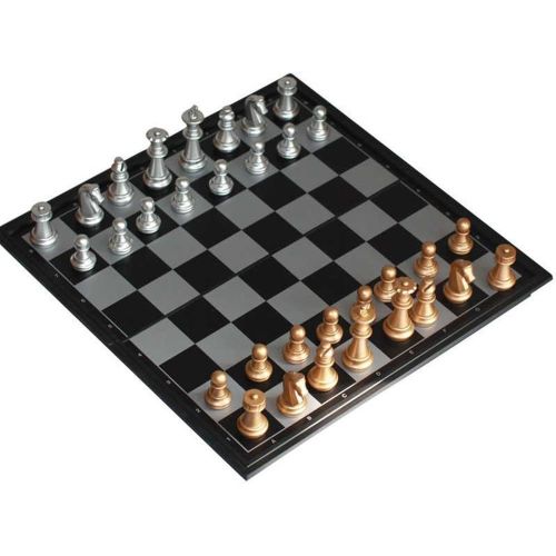 Ytseazn-Jeux D'échecs De Magnétique Pliable,Jeu De Tactique Éducation Conseil Jeu Pour Enfants Ou Adultes(2 En 1)