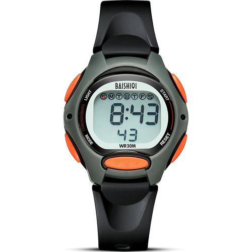 Ytseazn-Montres Pour Enfants Montres Numériques Multifonctions D'extérieur Pour Garçons/Filles Âgés De 6 À 15 Ans Calendrier Alarme Led 30m Étanche Pour Enfants Avec Bande En Silicone