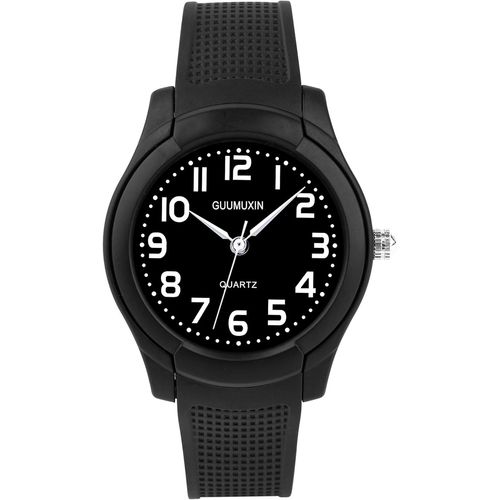 Ytseazn-Montre Pour Enfant Garçon Et Fille,Analogique Quartz Montre Avec Bracelet En Caoutchouc,3atm Étanche