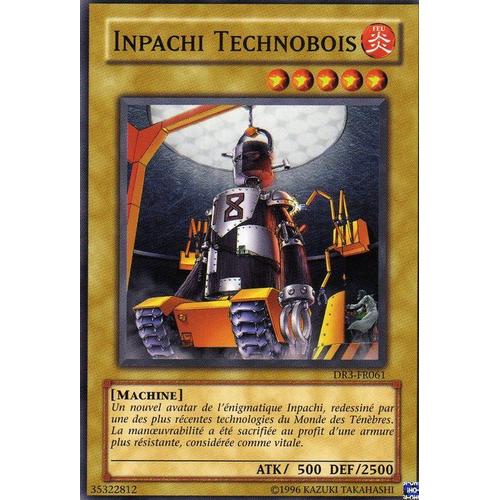 Yu-Gi-Oh! - Sombre Revelation 3 - Inpachi Technobois - Francaise - Dr3-Fr061