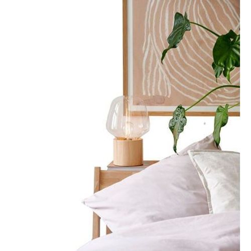 Nordlux - Lampe De Table Christina Ø19,5 Cm En Bois - Beige