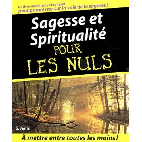 Sagesse Et Spiritualité Pour Les Nuls