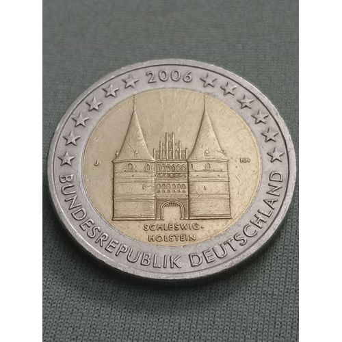 2 Euro 2006 J Allemagne (Rare)
