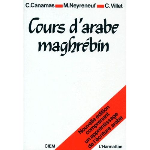 Cours D'arabe Maghrebin - Livre Seul