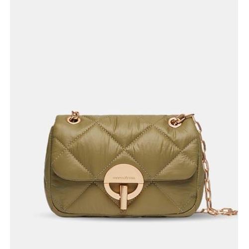 Vanessa Bruno - Sac besace Nanon Moon en nylon - Vert