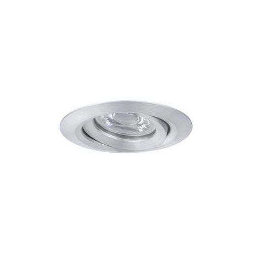 Paulmann - Spot Led Nova Mini Orientable Rond Ã  Encastrer Aluminium  - Gris