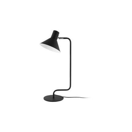 Leitmotiv - Lampe De Bureau Office Curved Noire  - Noir