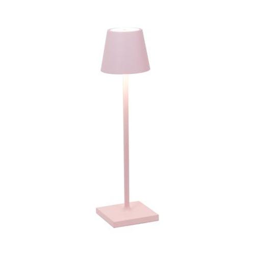 Zafferano - Lampe De Table Poldina Pro Micro Rose  - Rose