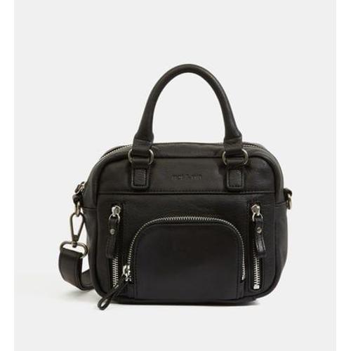 Nat & Nin - Mini sac besace Micro Macy - Noir