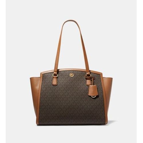 Michael Michael Kors - Sac cabas monogrammÃ©  - Marron