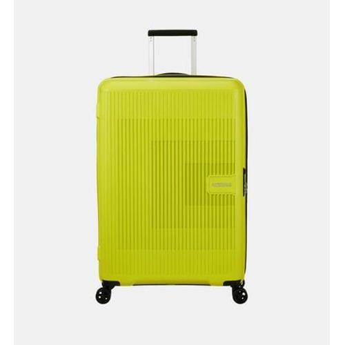 American Tourister - Valise rigide extensible Aerostep 4R 76 cm - Jaune