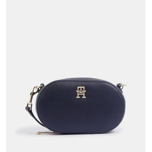 Tommy Hilfiger - Sac besace camÃ©ra Timeless ovale zip around  - Bleu