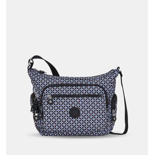 Kipling - Sac besace Gabbie S en toile imprimÃ©e  - Bleu