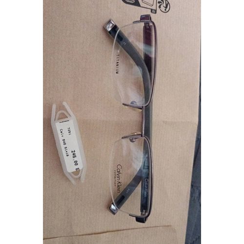 Monture Lunettes Calvin Klein Titanium Modèle Adulte