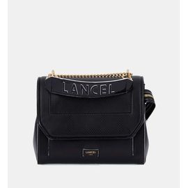 Lancel - Sac besace Ninon en cuir  - Noir