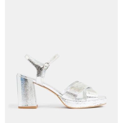 Minelli Sandales Esme Met Cuir Gris