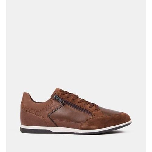 Geox Baskets Renan Cuir Marron