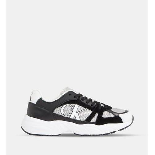 Calvin Klein Baskets Basses Running Retro Noir