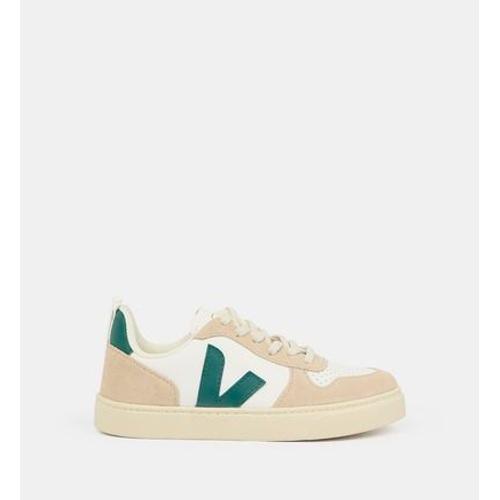 Veja Baskets Basses Vs10 Laces Cuir Blanc