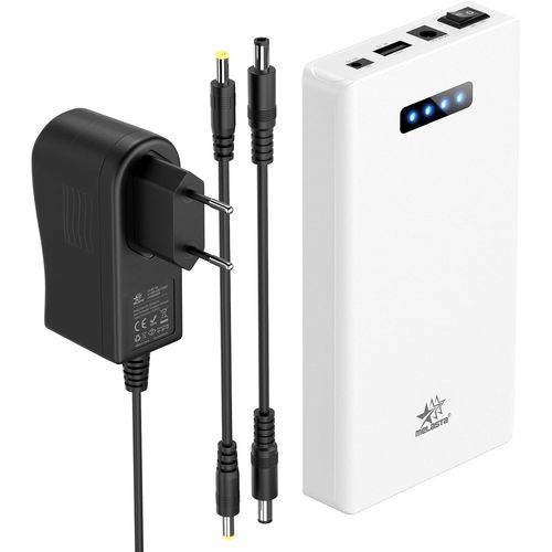 Chenquansarl-Li-Ion Batterie Externe 5200mah 12v/5a/Dc 9v/1.5a/Dc 5v/2a Usb, Power Bank Chargeur Portable Avec Chargeur Avec 3 Ports Sortie Et 1 Entrées Compatible Bande Led, Dvr De Voiture, Cctv Cam