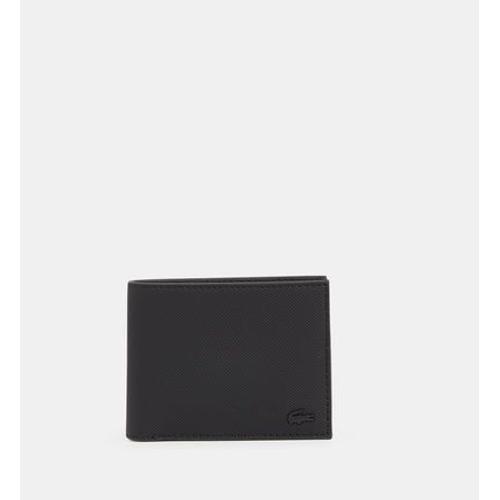 Lacoste - Porte-monnaie Classic signature  - Noir