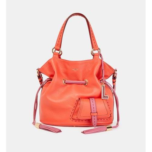 Lancel - Sac seau Premier Flirt en cuir - Orange