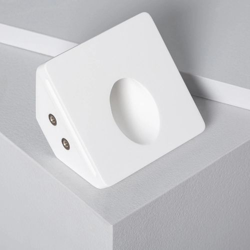 Applique Murale Intégration Plâtre/Placo 2w Coupe 103x100 Mm 2700k Blanc Chaud
