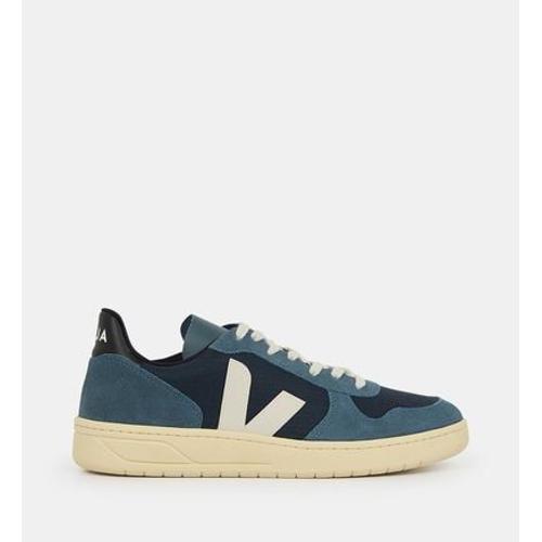 Veja Baskets Basses Vs10 Daim Bleu