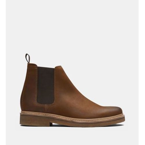 Clarks - Bottines Chelsea Clarkdale Easy En Cuir - Marron - 41