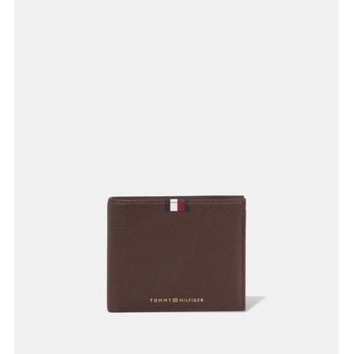 Tommy Hilfiger - Portefeuille en cuir  - Marron