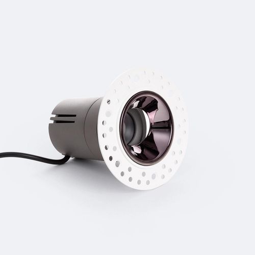 Spot Downlight Led 9w Conique Modulaire Lux Coupe Ø 55 Mm Pour Plâtre/Placo 4000k Noir Blanc Neutre