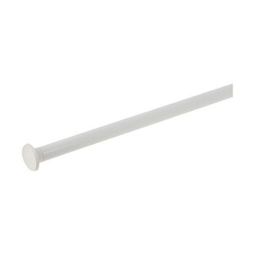 Absolument Maison - Barre de rideau de douche droite   - Blanc