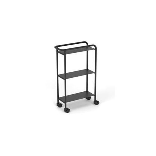 Gelco Design - Desserte Boston  3 niveaux noire  - Noir