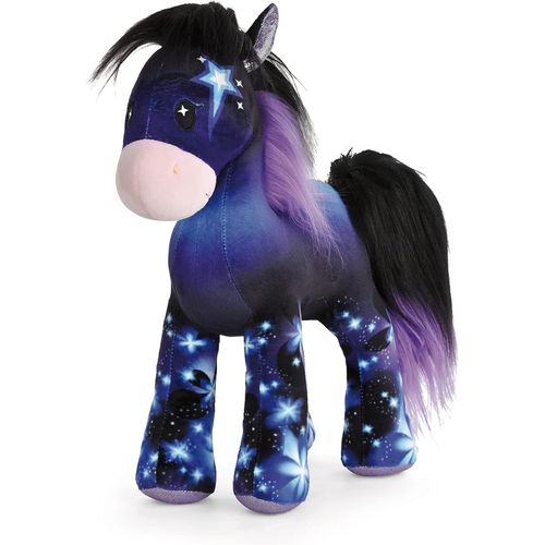LETNERNY-Poney En Peluche Debout Starflower 35Cm Green