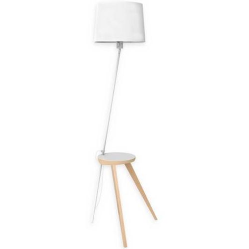 Aluminor - Lampadaire Trio 2 Ls - Blanc  - Blanc