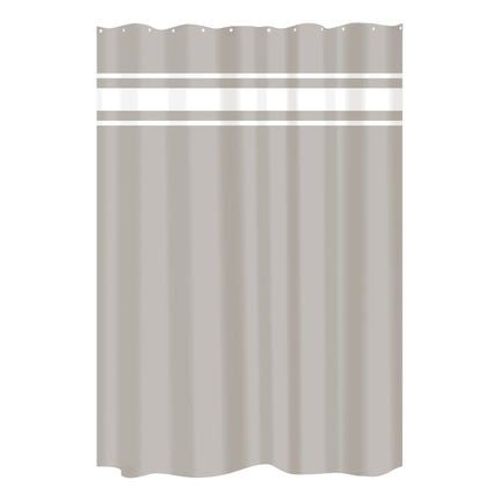 Gelco Design - Rideau de douche - Fouta - 180 x 200 cm - Gris - Gris