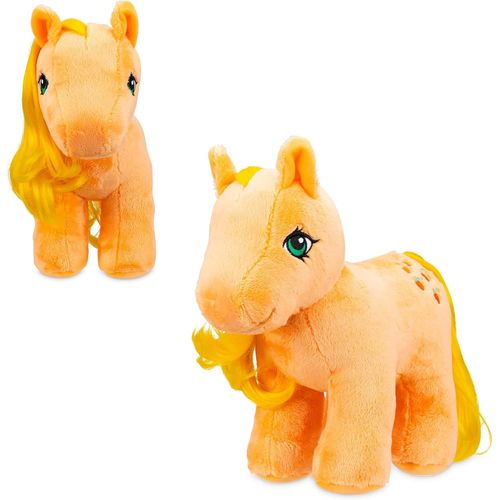 LETNERNY-Peluche My Little Pony Applejack - Jouet Rétro Classique, Cheval Vintage À Collectionner Pour Les Enfants, Cadeau Licorne Idéal Pour Les Garçons Et Les Filles De 3+ Ans, Parfait Pour Les Fan
