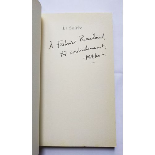 Michel Host La Soirée Avec Un Envoi Autographe Signé 2002 Mille& Une Nuits
