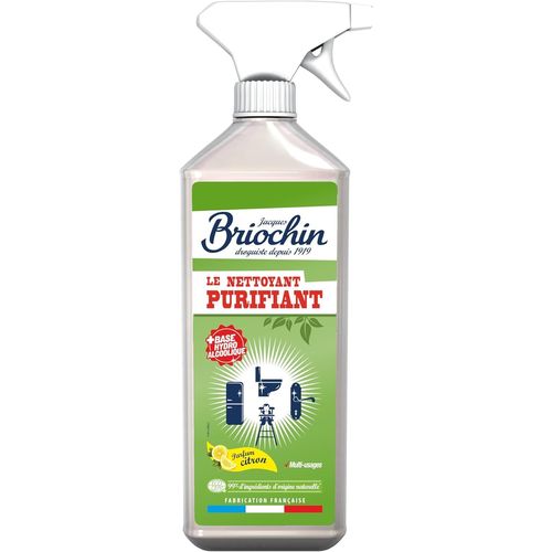 LETNERNY-Jacques - Nettoyant Purifiant - Spécial Sols - Formule Concentrée - Nettoie, Dégraisse, Fait Briller Et Purifie En Profondeur - 100% D'Origine Naturelle - Fabrication França - 750Ml
