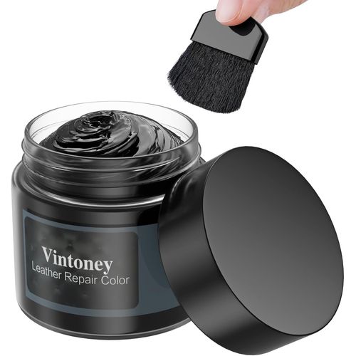 LETNERNY-Baume De Recoloration Pour Cuir, Teinture , Crème De Réparation Pour Protéger Et Restaurer Le Cuir Convient Pour Être Utilisé Sur Le Canapé, La Veste, Les Chaussures Et L'Intérieur De La Voi